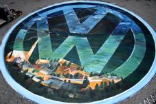 VW Strassenmaler in Schliersee