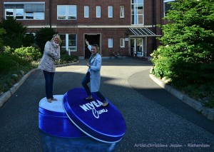 3D StraÃŸenmalerei Nivea